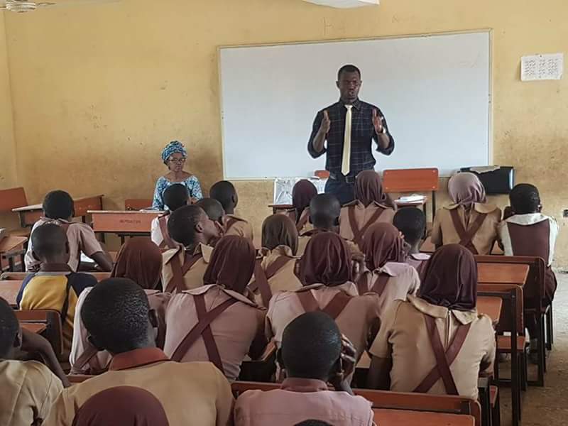 Leadership training session